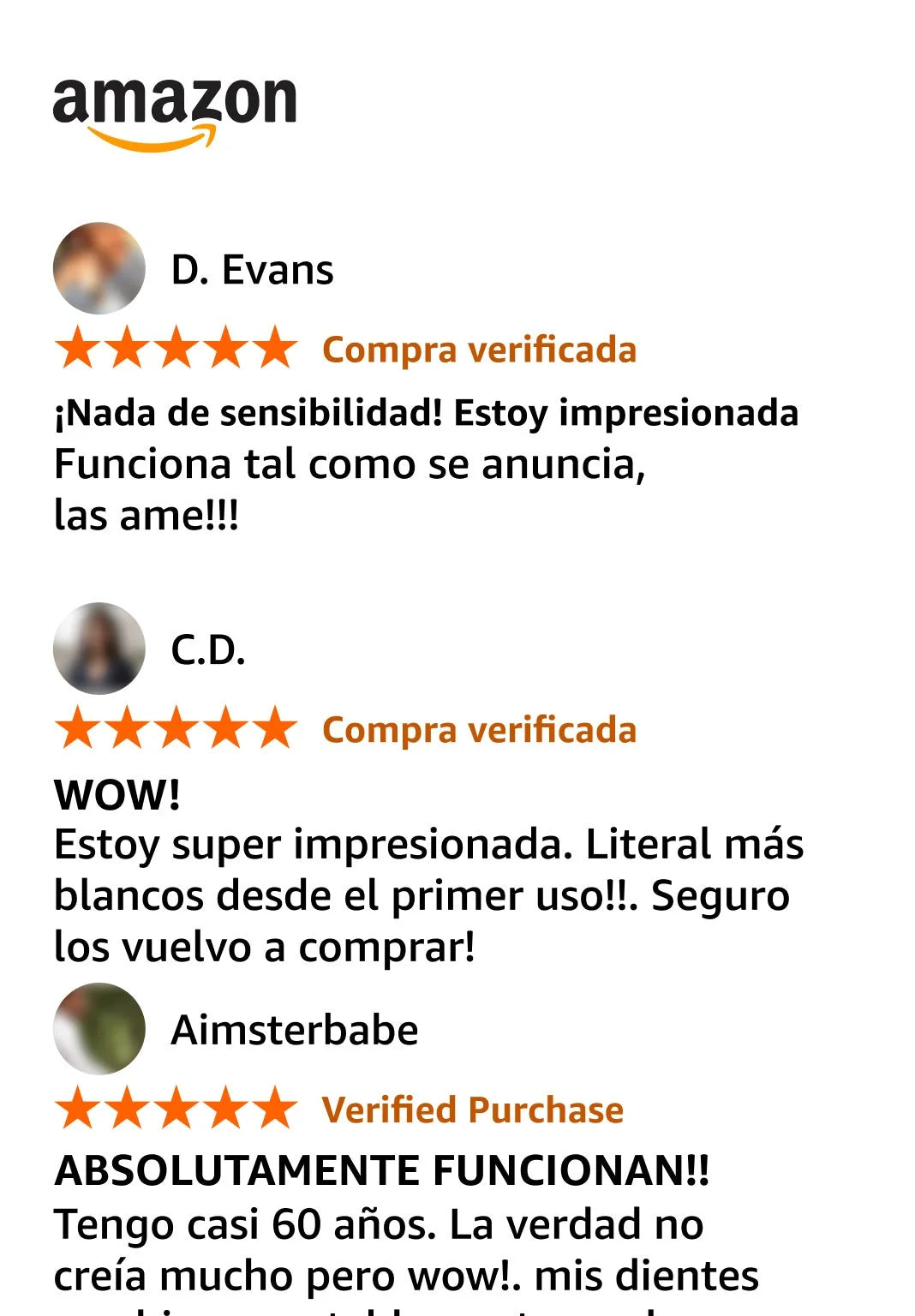 Tiras Blanqueadoras V34
