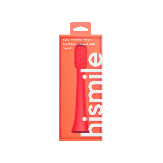 Toothbrush Replacement Heads - Bright Red