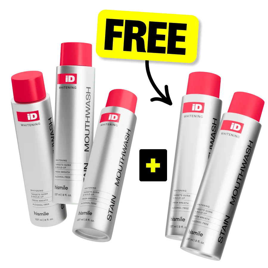 Buy 3 Get 2 Free - iD Stain Whitening Mouthwash