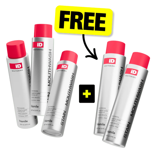 Buy 3 Get 2 Free - iD Stain Whitening Mouthwash