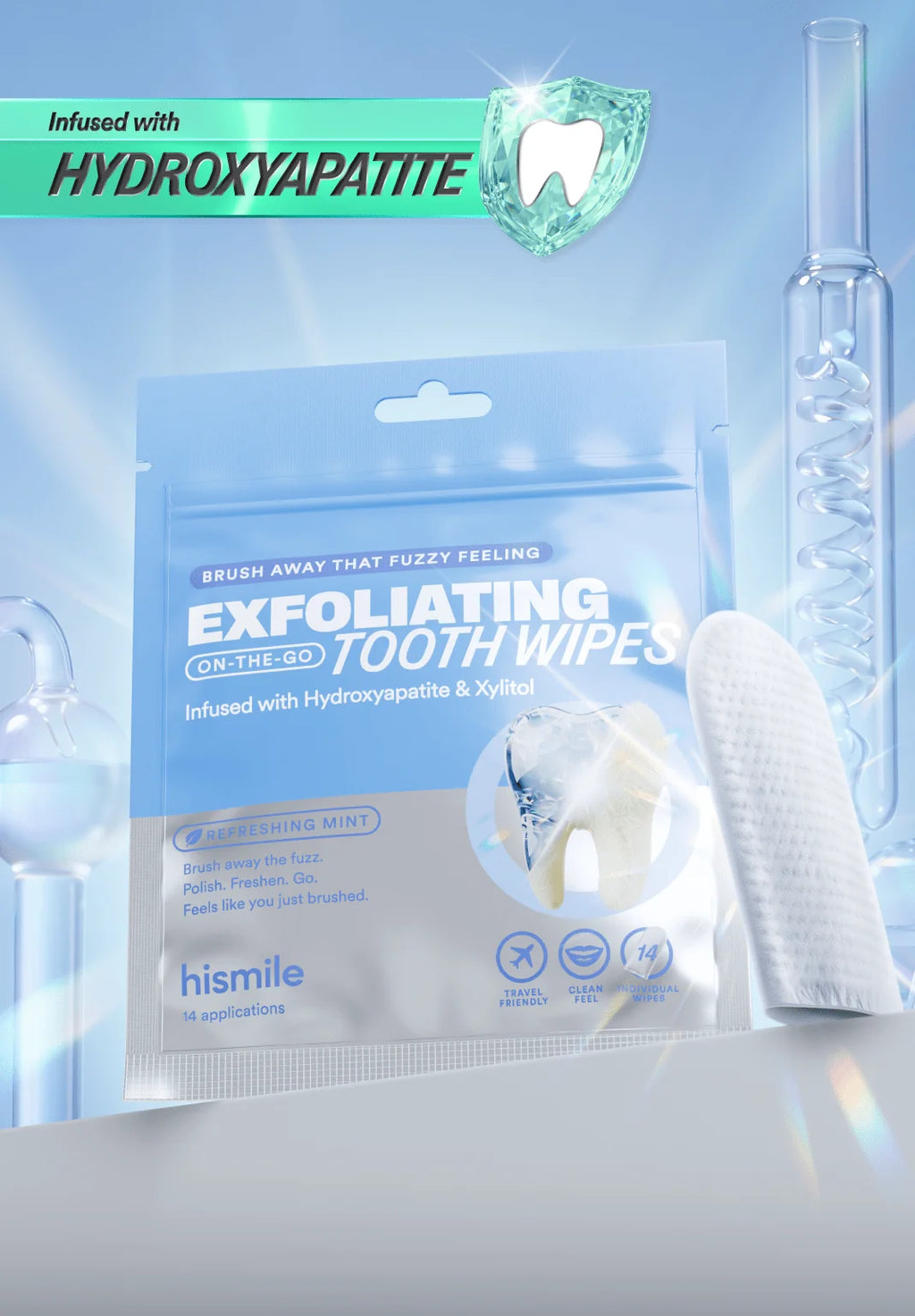 Exfoliating Tooth Wipes