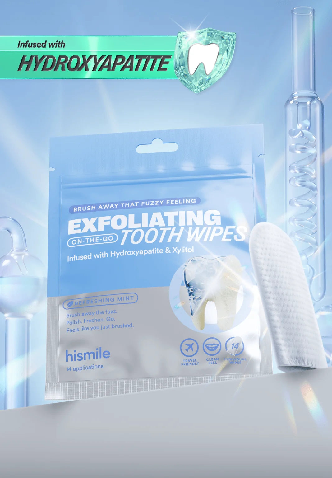 Exfoliating Tooth Wipes